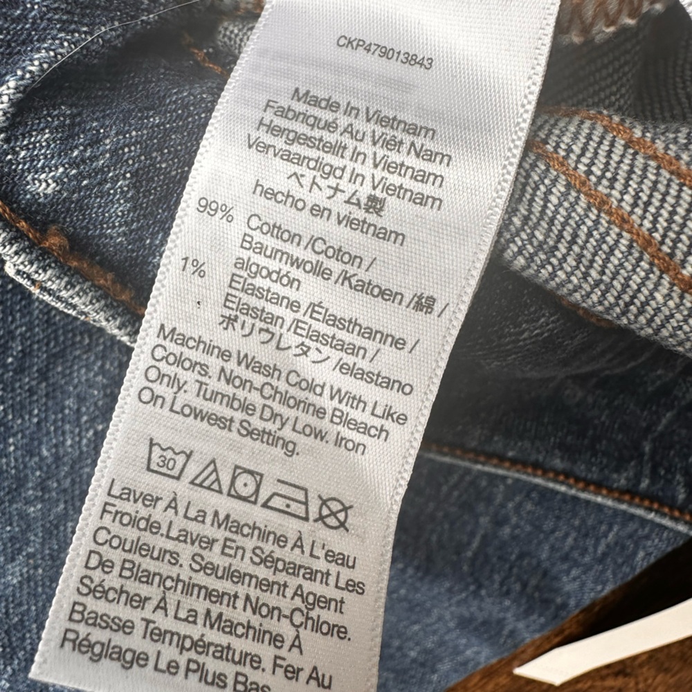 Madewell The Perfect Vintage Jean NWT With Magic Pockets 25 - Picture 12 of 16